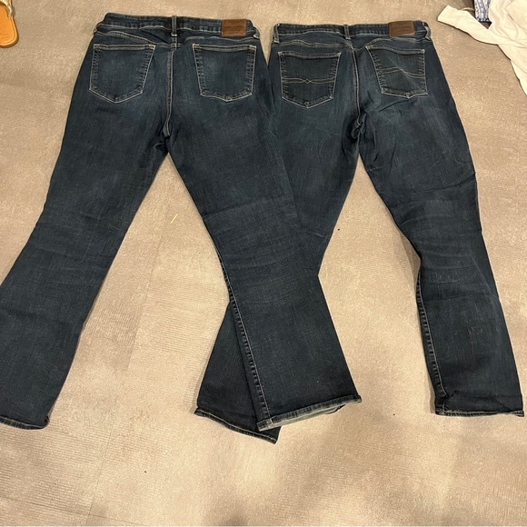 Lucky Brand Blue Denim Bootcut Jeans Bundle of Two Size 14 - Picture 5 of 10